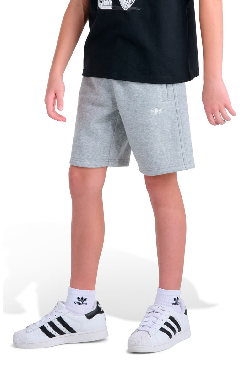 Kids' Essential Sweat Shorts, Main, color, GREY HEATHER