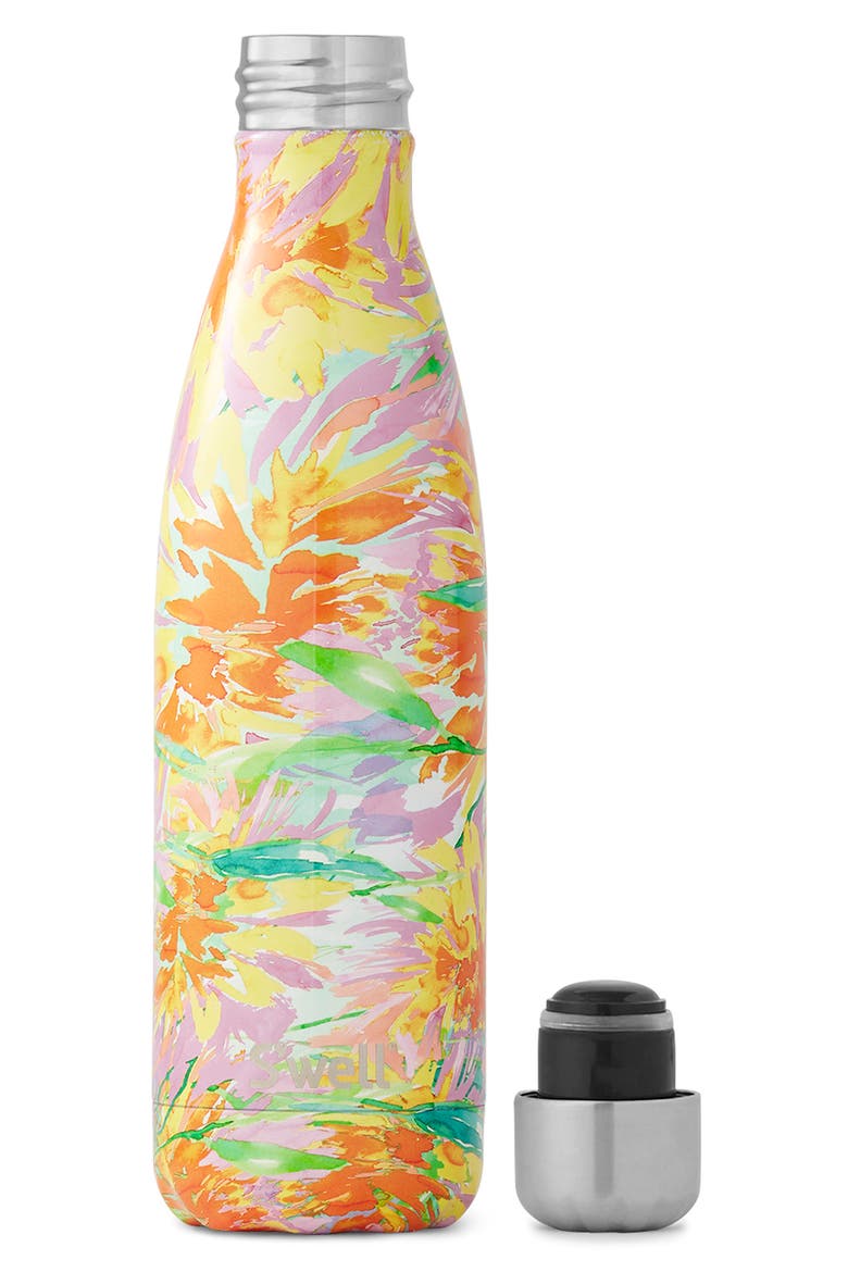 Sunkissed 17-Ounce Insulated Stainless Steel Water Bottle, Alternate, color, PINK