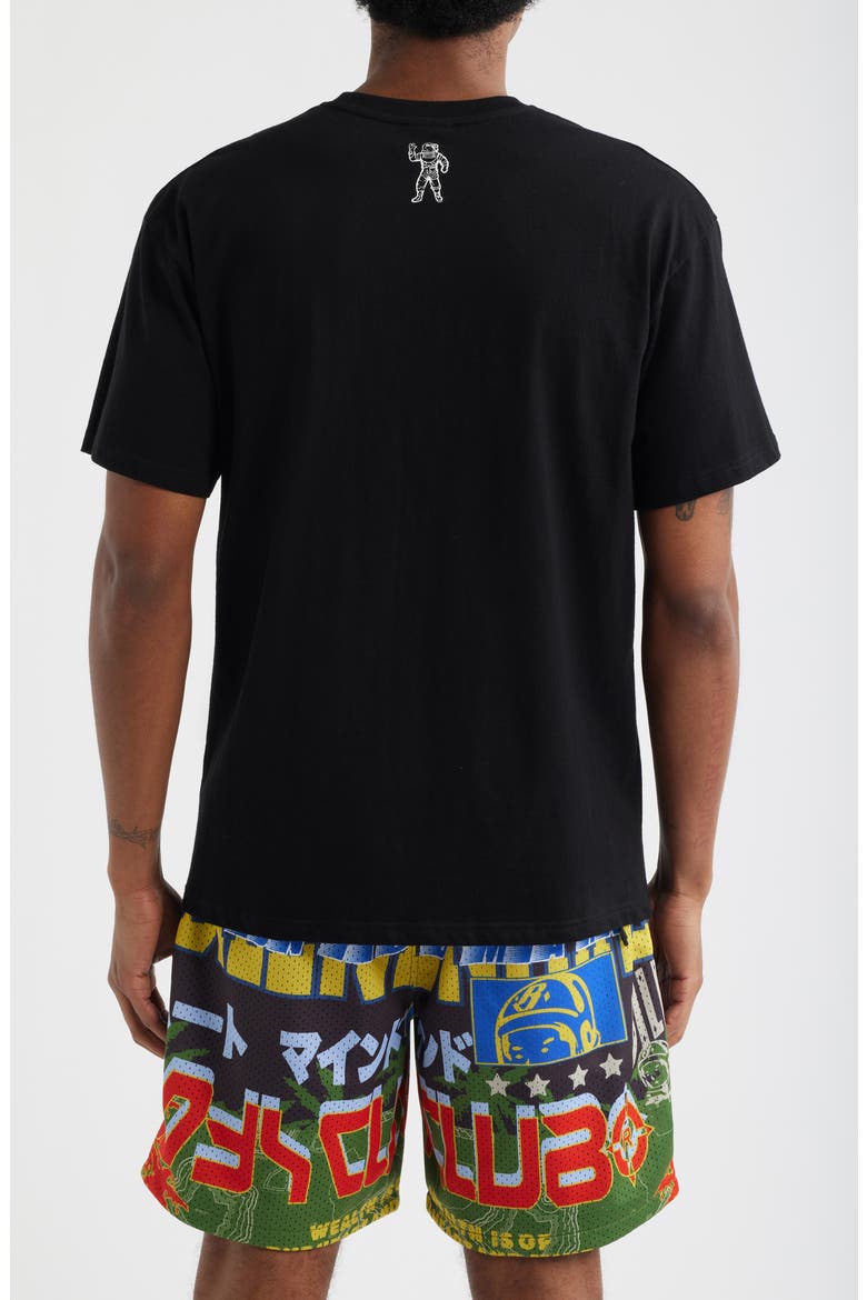 Curve Collage Cotton Graphic T-Shirt, Alternate, color, BLACK