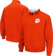 COLOSSEUM Men's Colosseum Orange Clemson Tigers Tortugas Logo Quarter-Zip Pullover Jacket