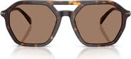 Michael Kors Jackson Hole 57mm Pilot Sunglasses