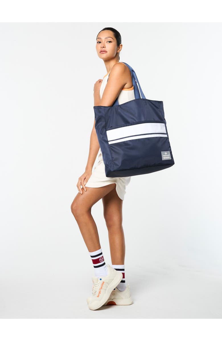 Sergio Tacchini Tennis Tote, Alternate, color, Maritime Blue