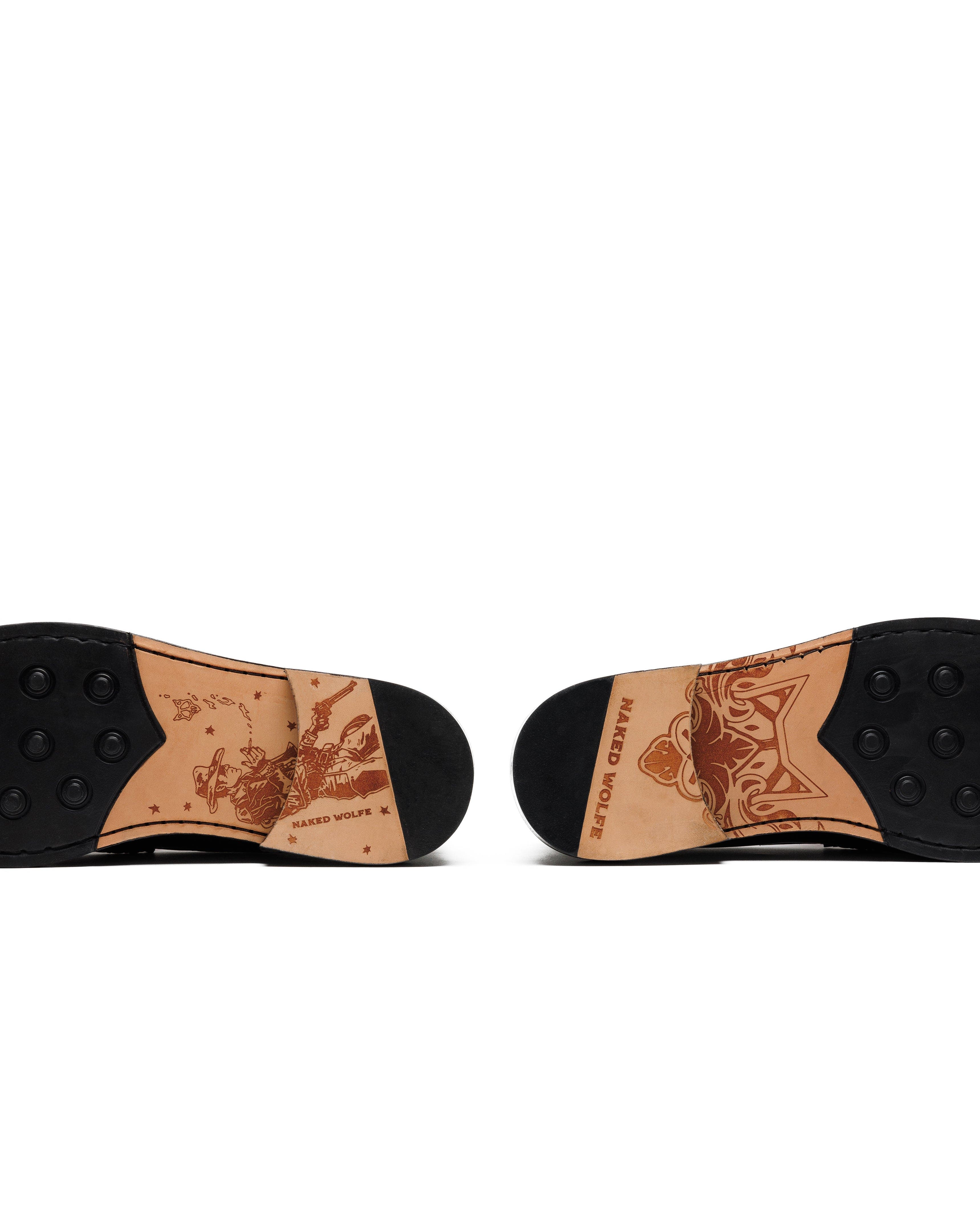 Naked Wolfe Roma Diamond Loafer, Alternate, color, Black