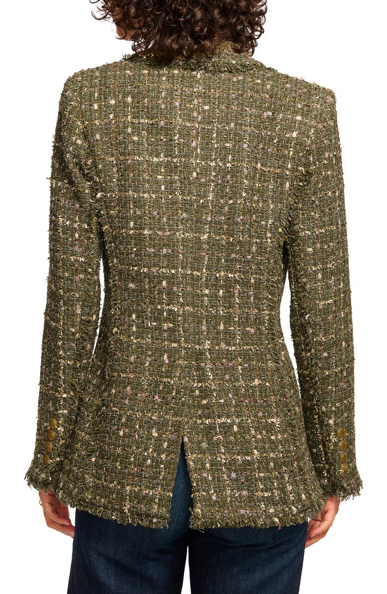 Ramy Brook Marsha Tweed Blazer, Alternate, color,