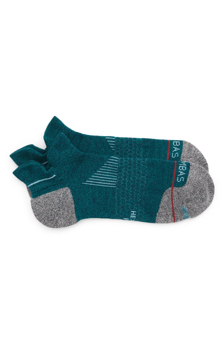 Bombas Performance Running Merino Wool Blend Ankle Socks, Main, color,