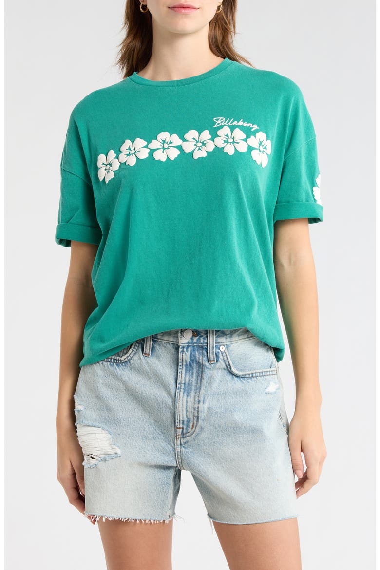 Dream in the Wind Short Sleeve Graphic T-Shirt, Main, color, CLIMBING IVY