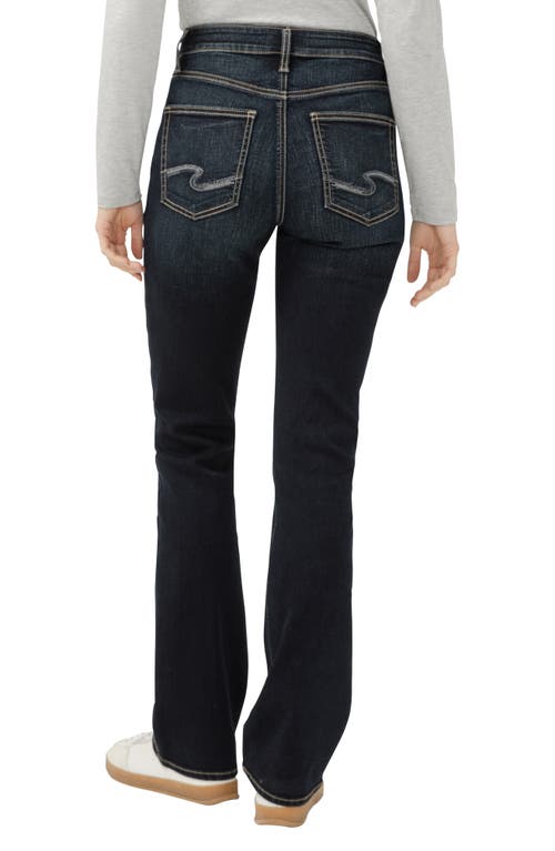 Silver Jeans Co. Suki Curvy Mid Rise Slim Bootcut Jeans In Blue