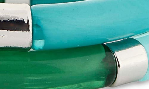 Nordstrom Rack 2-pack Resin Tube Stretch Bracelets