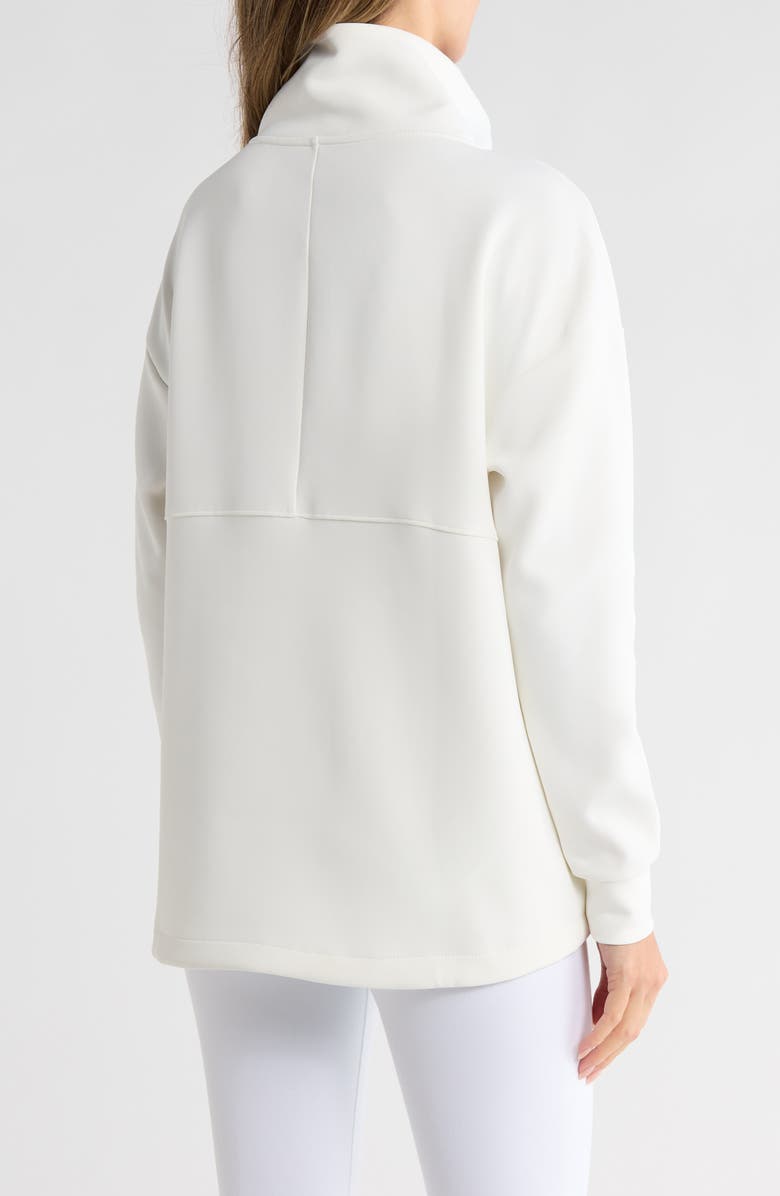 APANA New Heights Long Sleeve Tunic Pullover, Alternate, color, Snow White