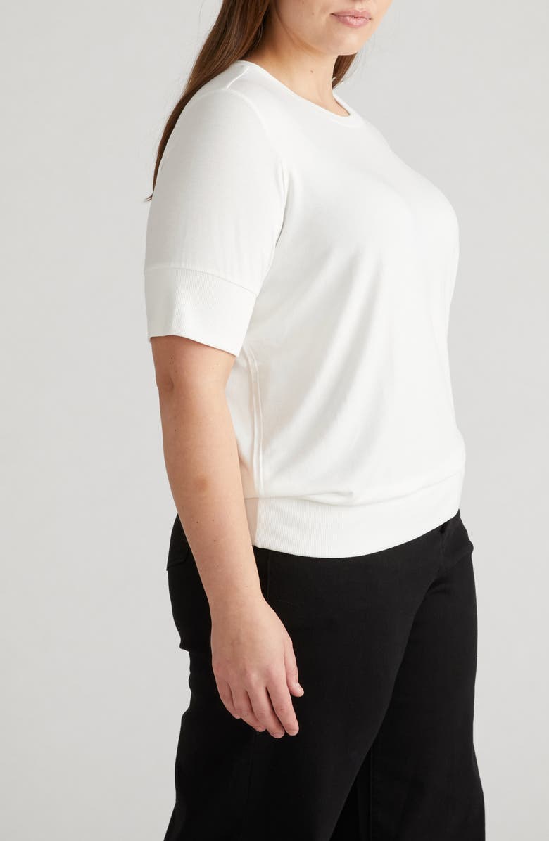 Universal Standard Aimee Knit Top, Alternate, color, White