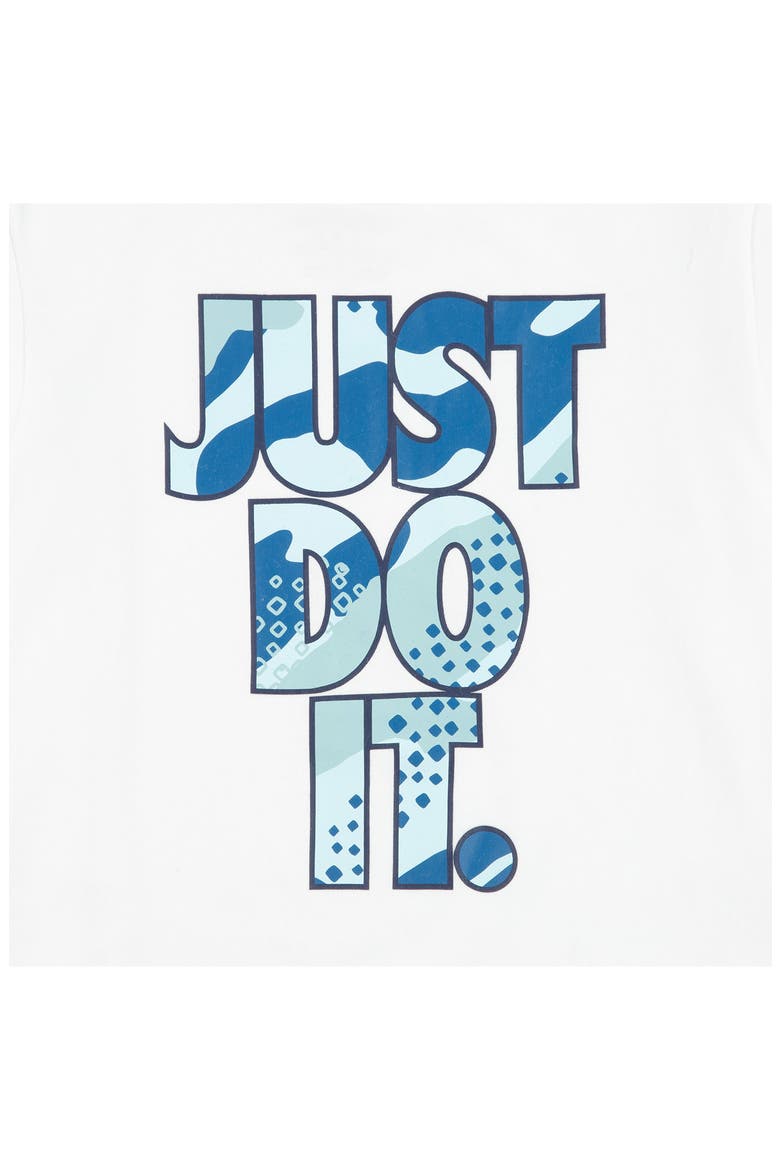Kids' Just Do It Long Sleeve Graphic T-Shirt, Alternate, color, WHITE