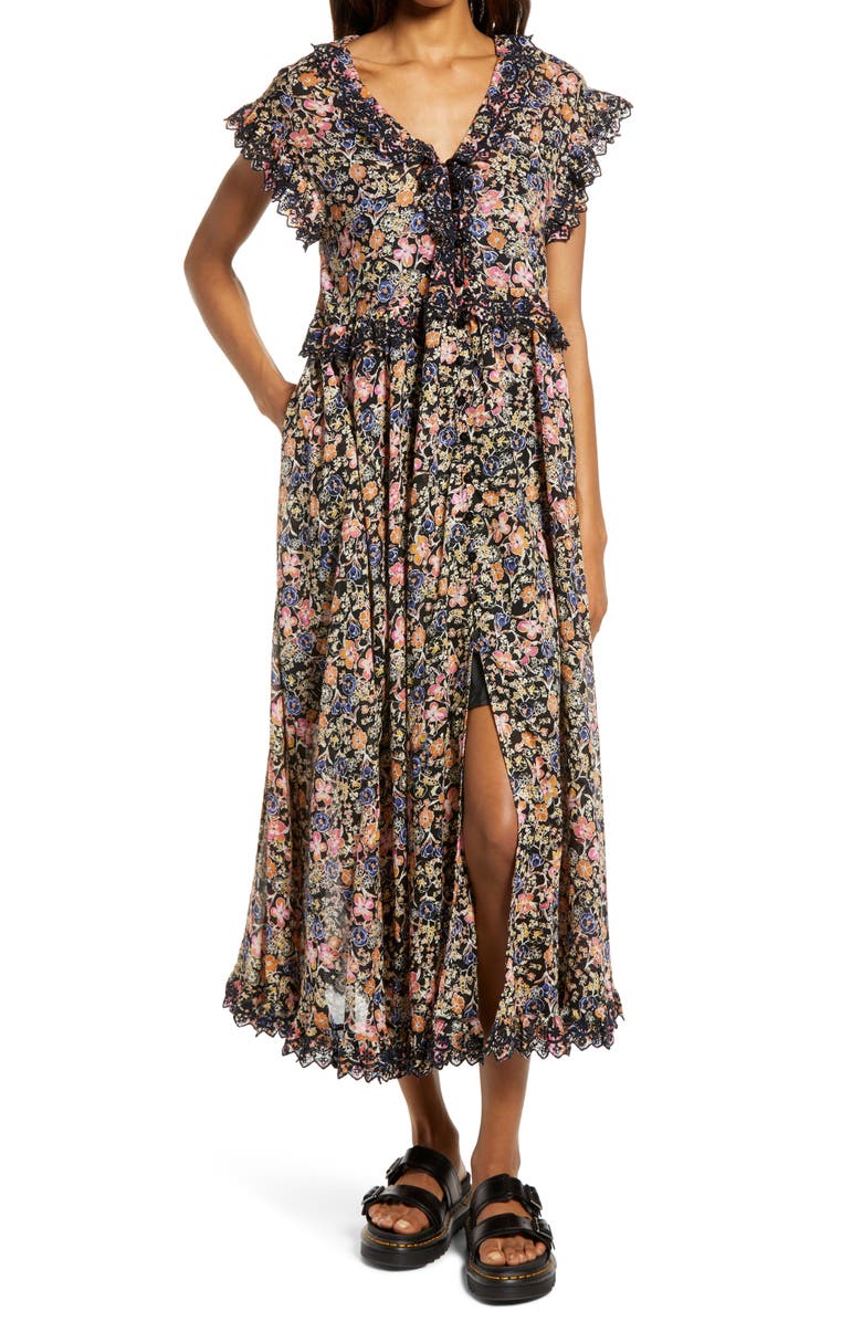 Free People Milania Maxi Dress, Main, color,