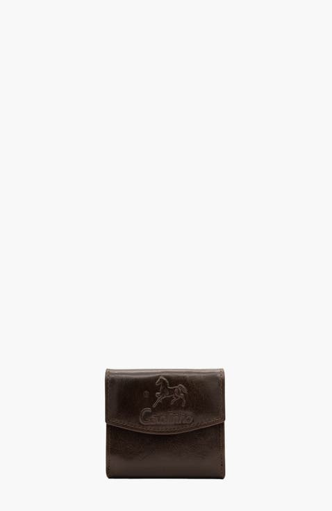 Gentleman Mini Trifold Leather Wallet 530