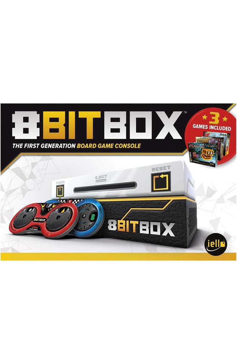 IELLO 8 Bit Box Board Game, Retro Gaming, 36 Players, 1545 Min, Kids Ages 8+, Alternate, color, 