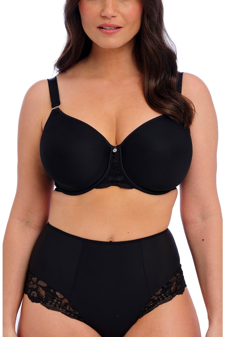 Reflect High Waist Briefs, Alternate, color, BLACK