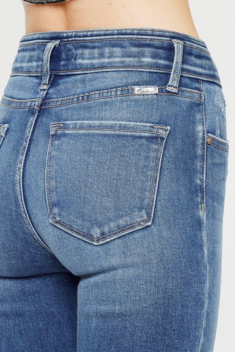 Cleopatra High Rise Ankle Skinny Jeans, Alternate, color, Medium Wash