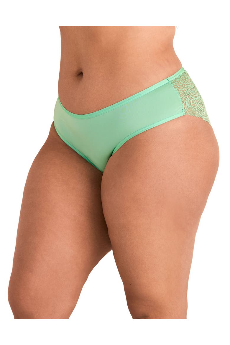 Allyce Hipster Panties, Main, color, Light green
