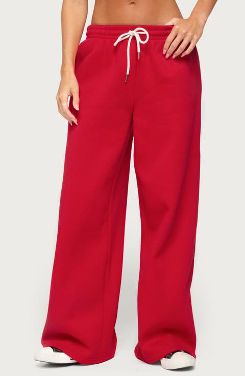 Kamari Low Rise Wide Leg Sweatpants