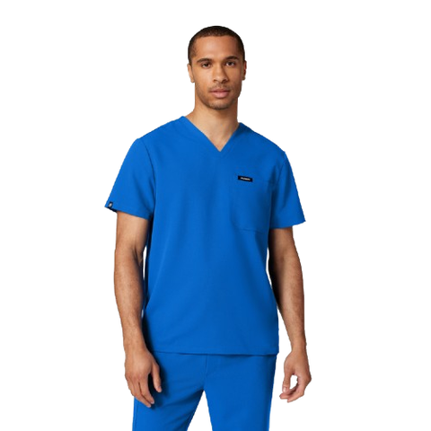 Holmes Men's 1-Pocket Classic V-Neck Scrub Top