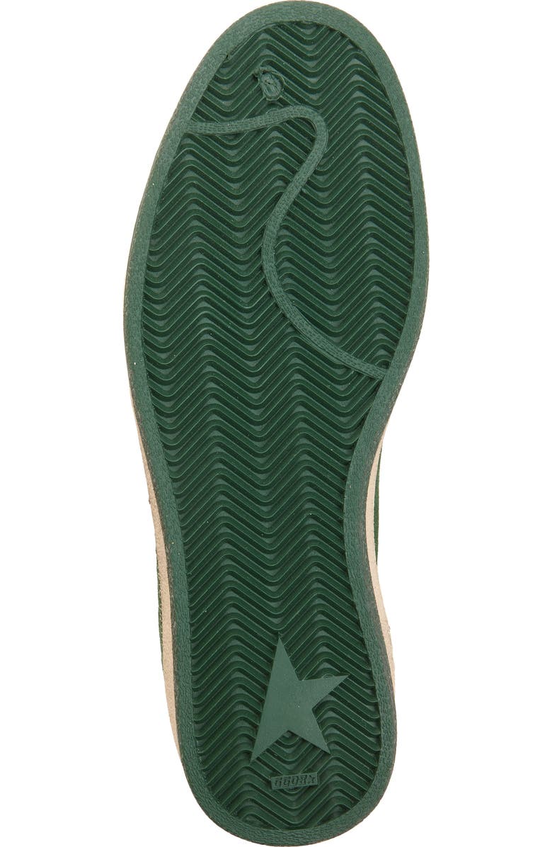 Golden Goose Ball Star Sneaker, Alternate, color, Dark Green/Cream