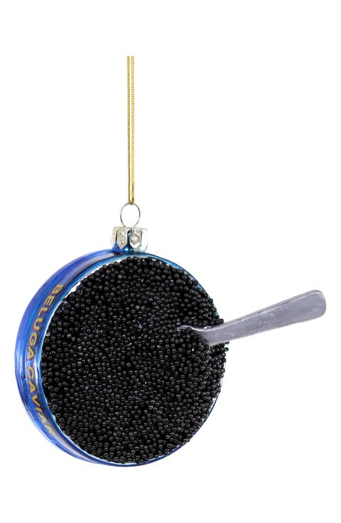 Beluga Caviar Glass Ornament