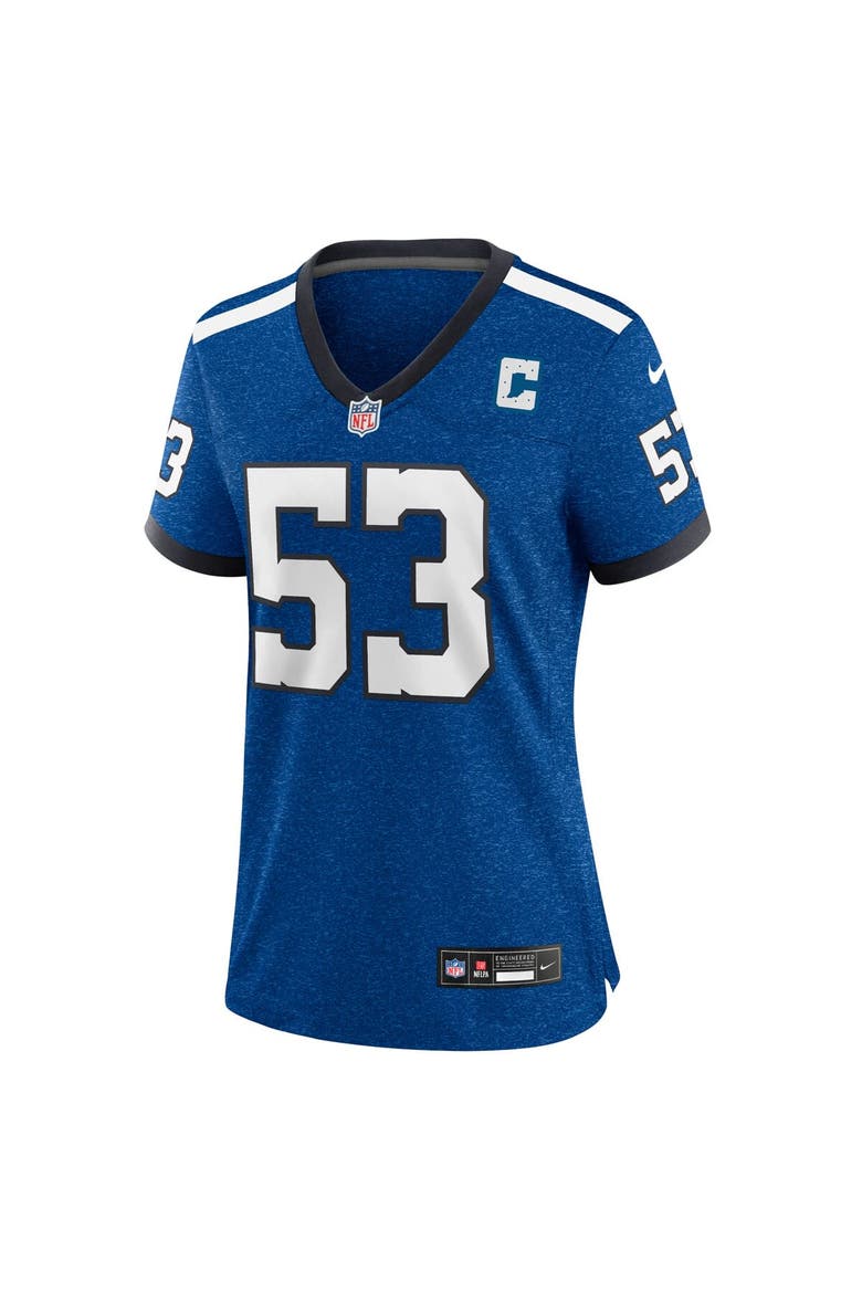 Women's Nike Shaquille Leonard Blue Indianapolis Colts Player Jersey, Alternate, color, Blue