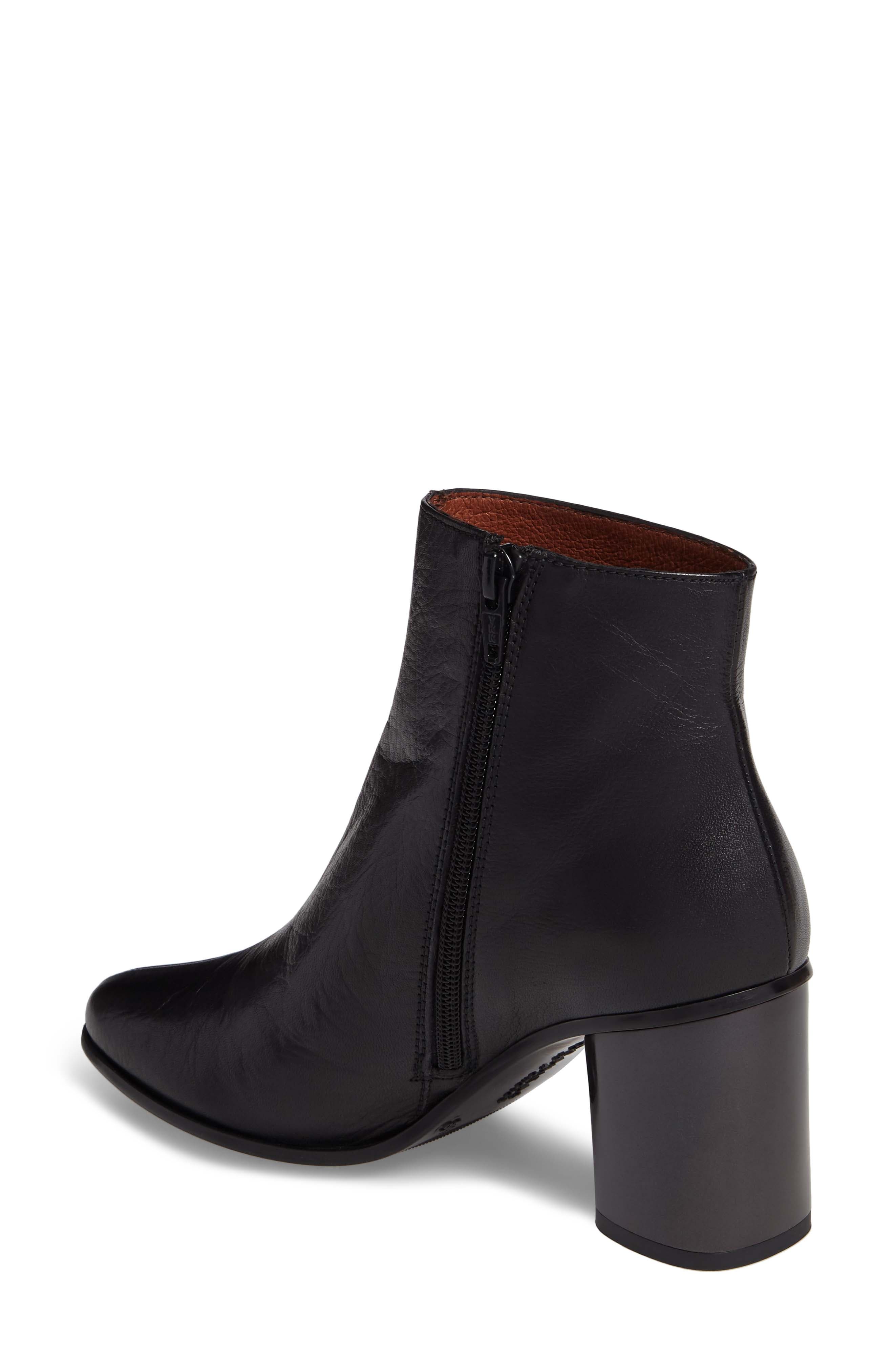 Maralyn Bootie, Alternate, color, SOHO BLACK LEATHER