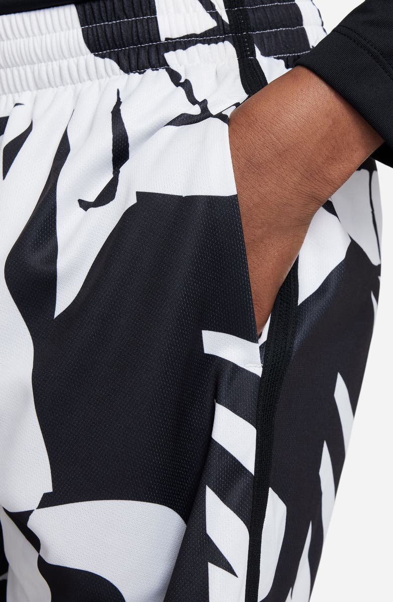 Nike Kids' Multi+ Dri-FIT Print Athletic Shorts, Alternate, color, 