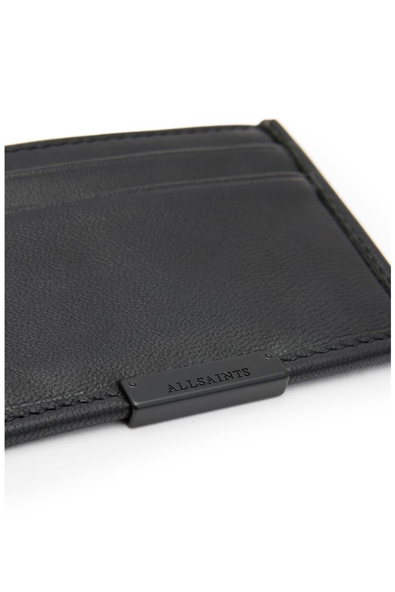 Dove Leather Cardholder, Alternate, color, BLACK
