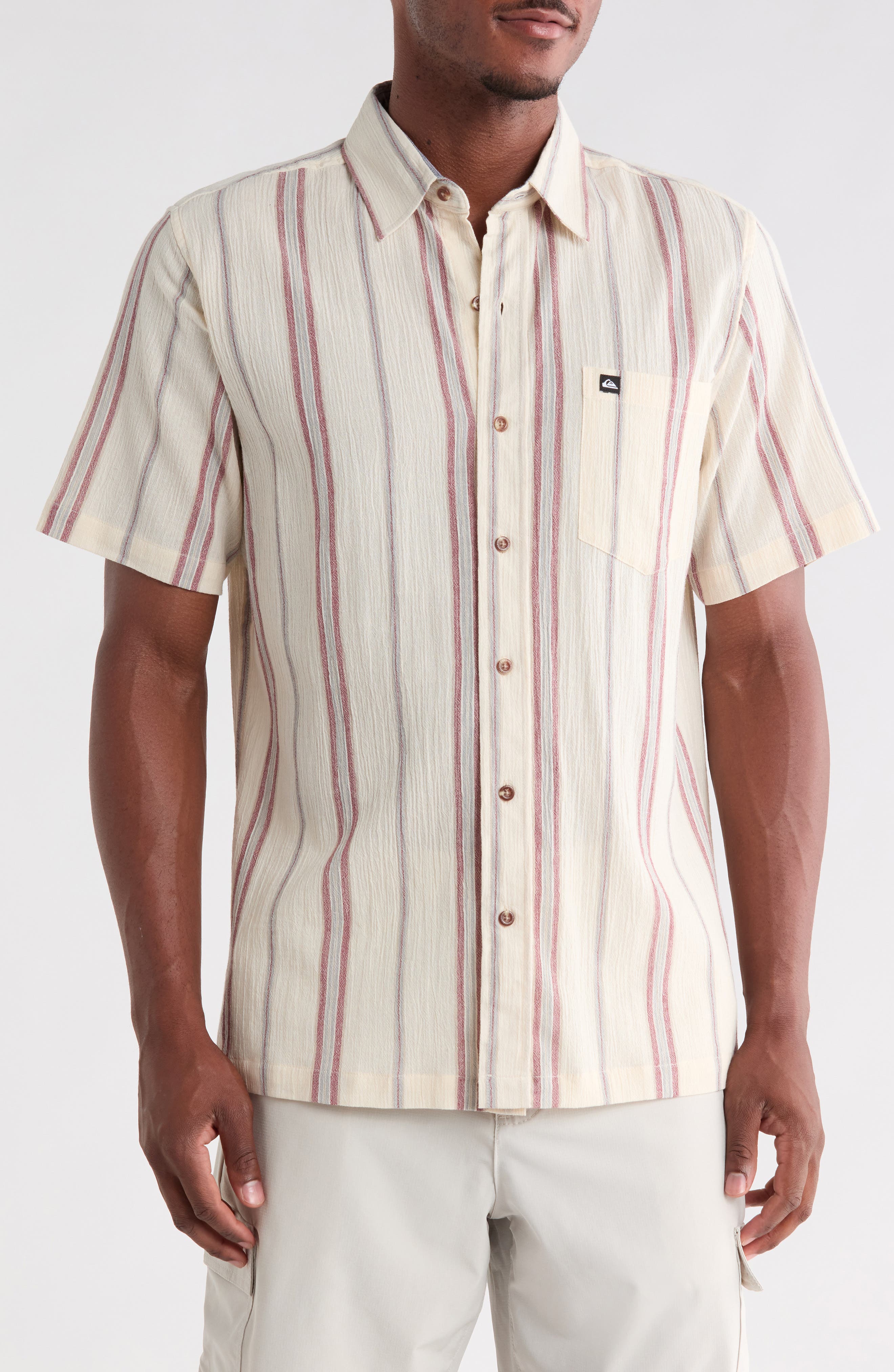 Jellyfish Cotton Button-Up Shirt