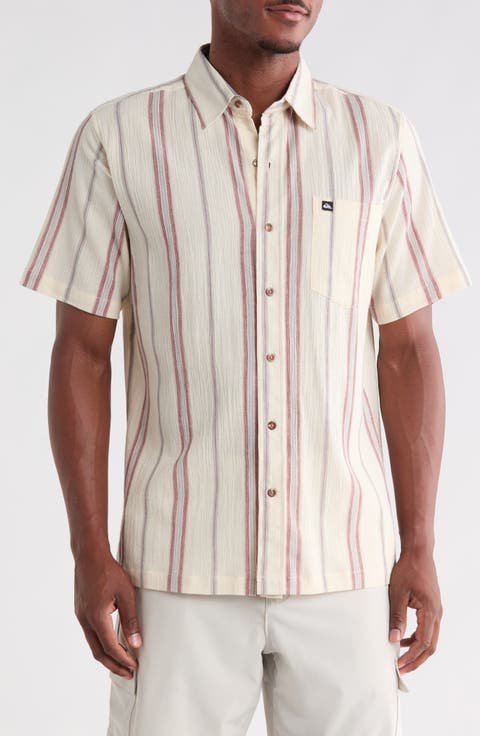 Jellyfish Cotton Button-Up Shirt