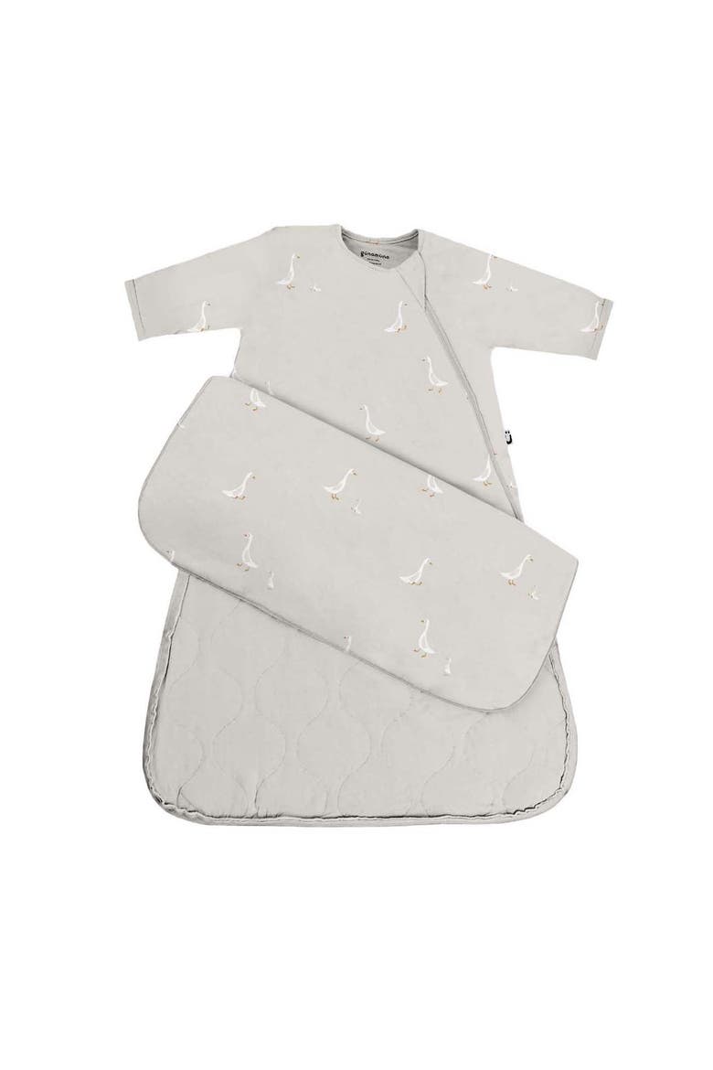 Long Sleeve Sleep Bag, 1.0 TOG - Baby, Main, color, Goose