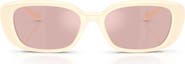 Versace 56mm Pillow Sunglasses