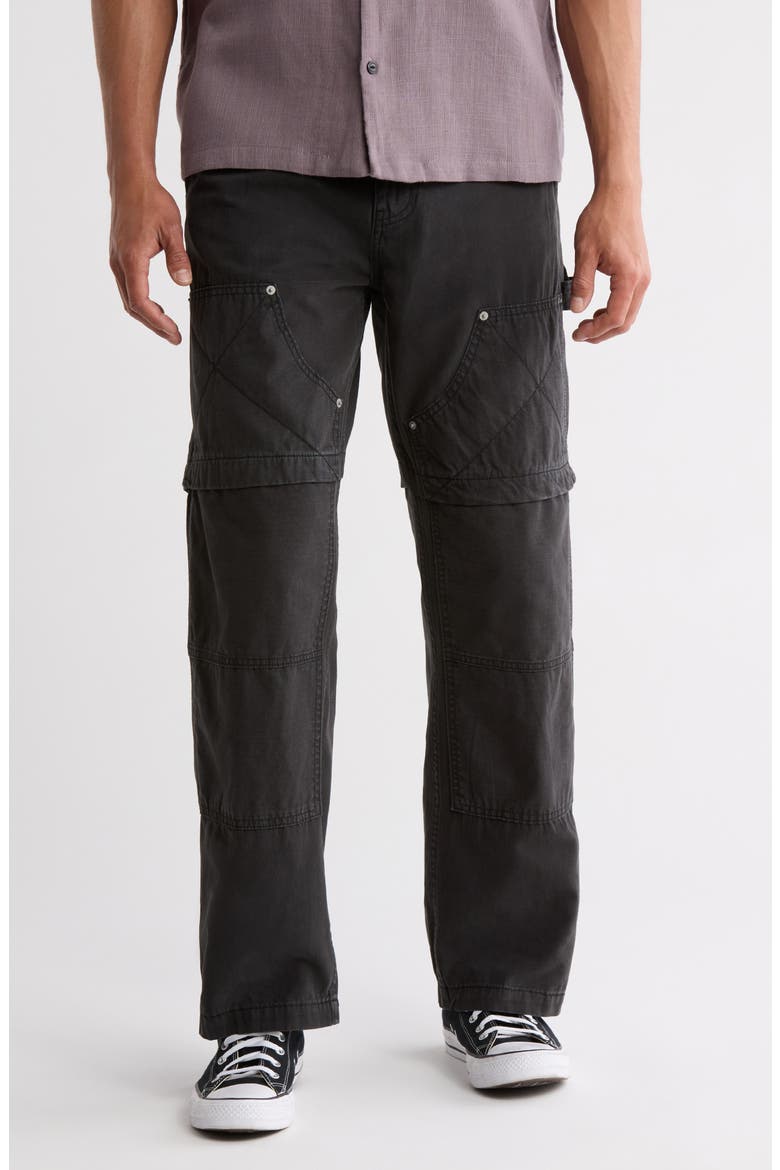 Zayden Work Pants, Main, color, BLACK