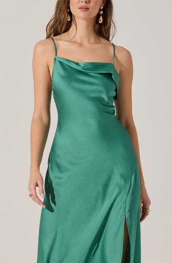 Cowl Neck Slipdress