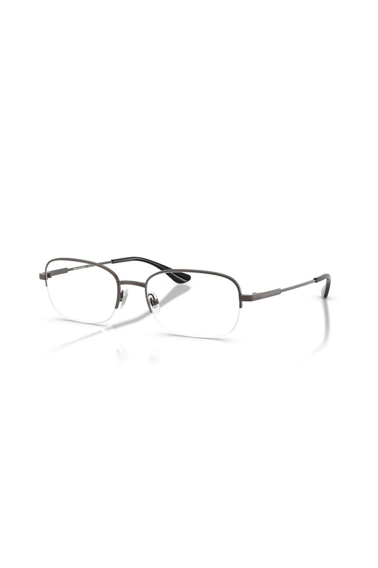 54mm Rectangle optical glasses, Main, color, Grey
