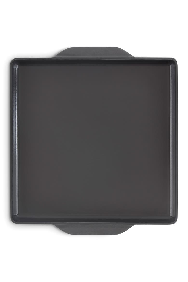 12-Inch Nonstick Cast Iron Square Pan, Alternate, color, MATTE BLACK