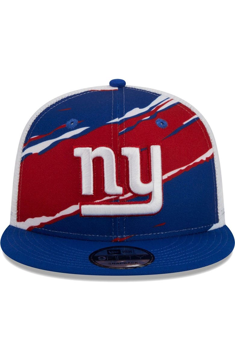 New Era Men's New Era Royal New York Giants Tear Trucker 9FIFTY Snapback Hat, Alternate, color, Royal