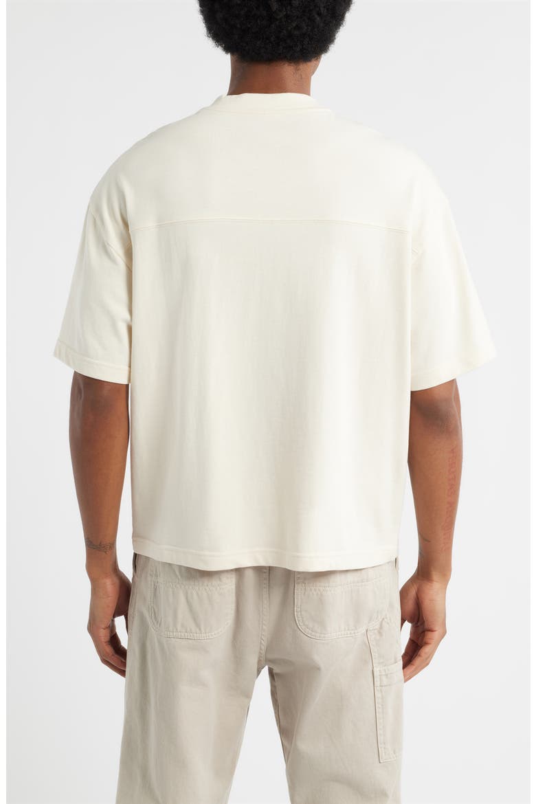 Seamed Heavyweight T-Shirt, Alternate, color, IVORY CREAM