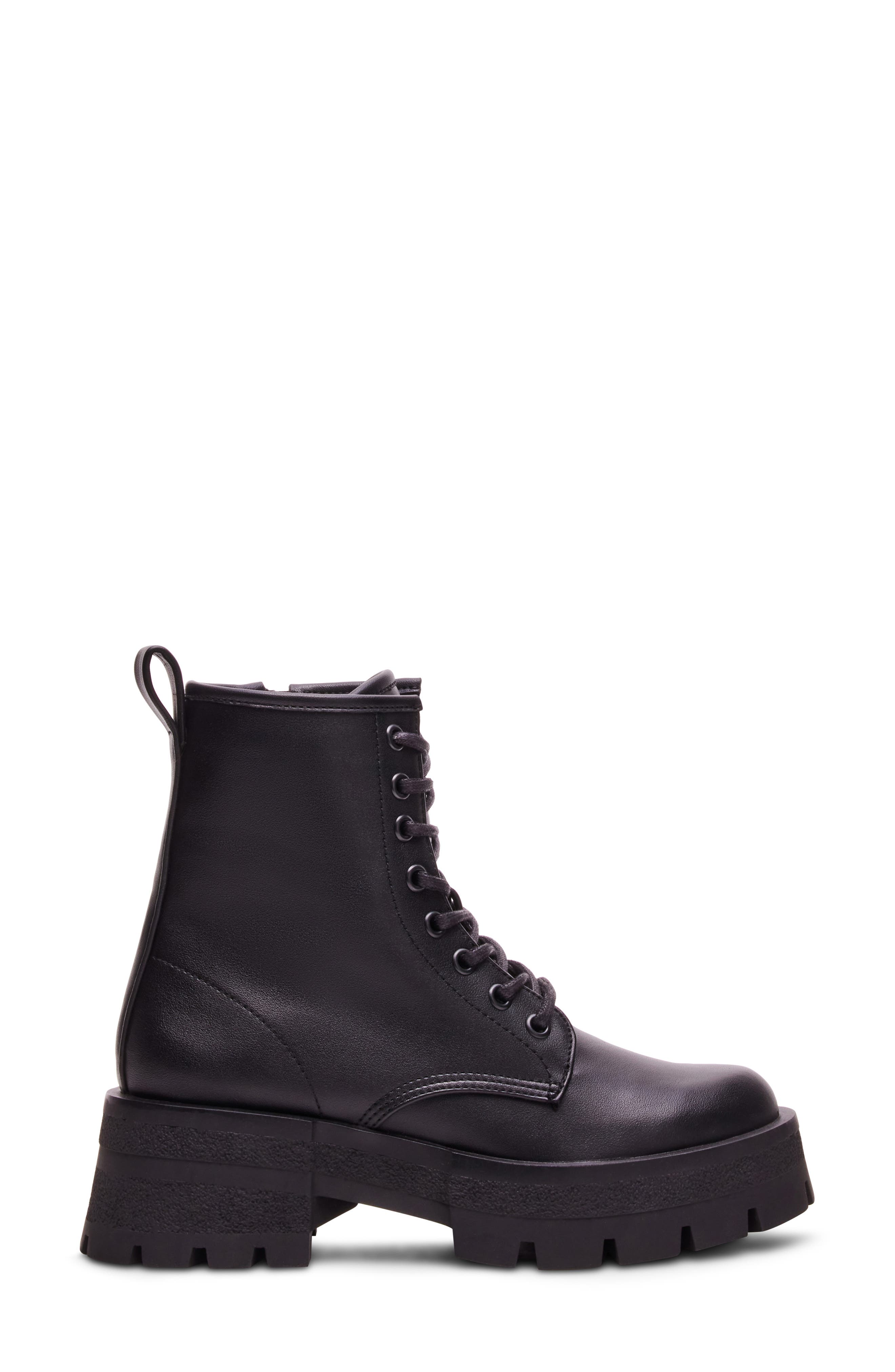 Steve Madden Rascal Lug Sole Combat Boot, Alternate, color, 