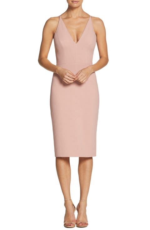 Lyla Crepe Cocktail Dress