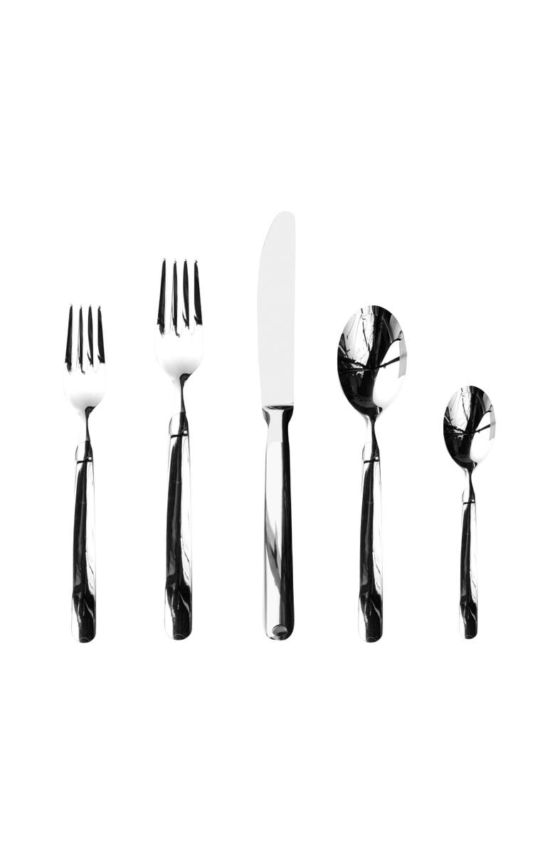 Mepra Goccia Flatware Set - 20 Pieces, Main, color, Silver