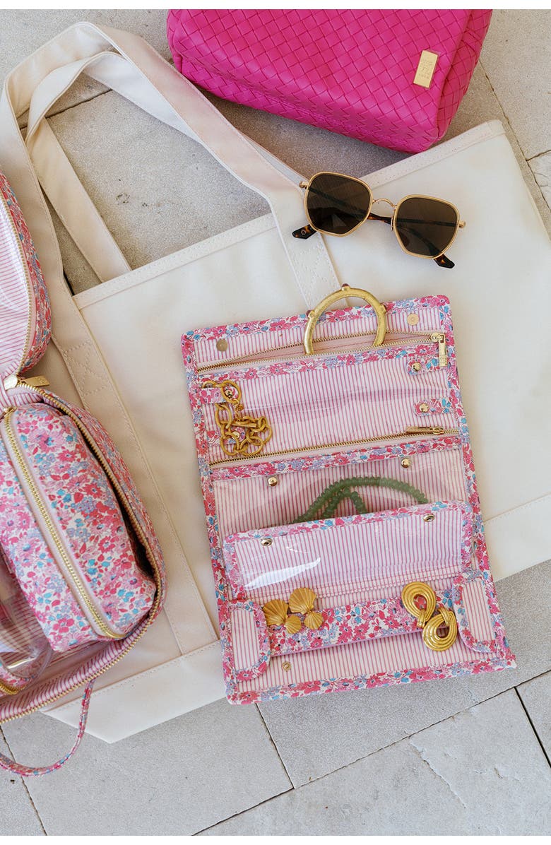 TRVL Design Marseille Jewel Wallet, Alternate, color, Pink