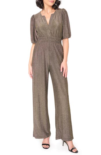 GIBSONLOOK GIBSONLOOK SHIMMER & SHINE SPARKLE JUMPSUIT 