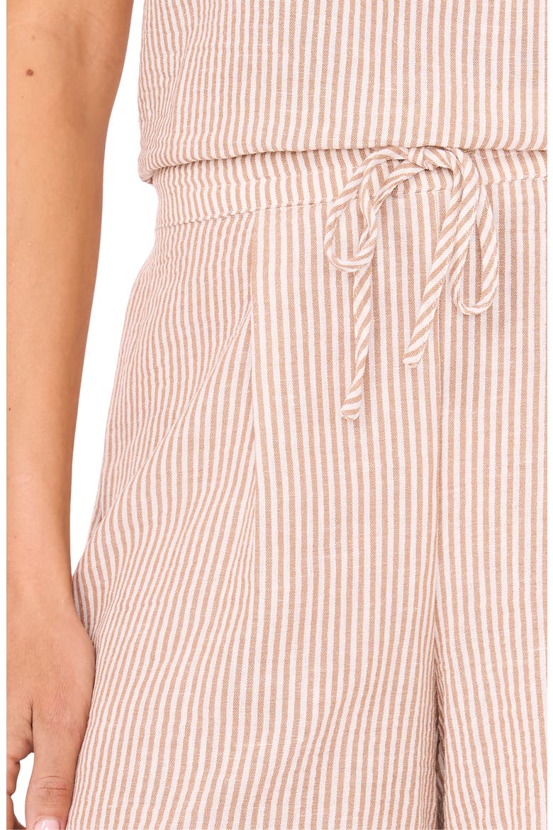 Patterned Tank & Shorts Set, Alternate, color, BEIGE/ WHITE