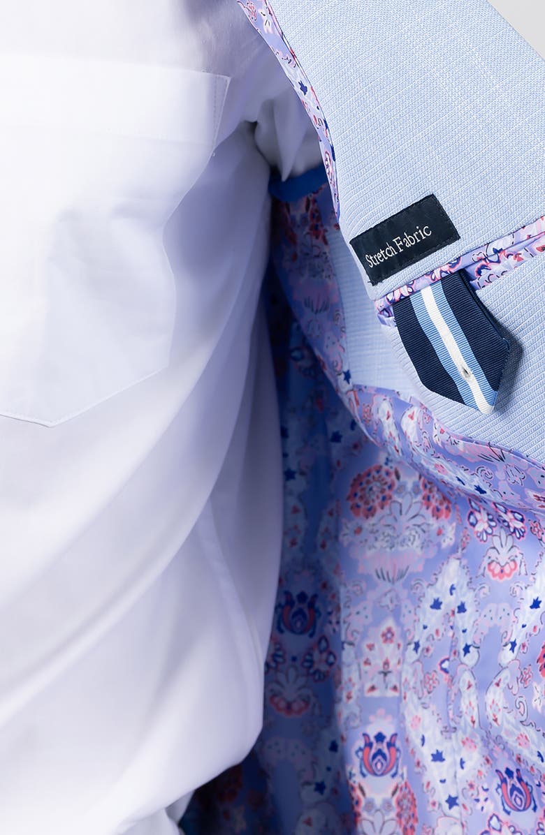 TailorByrd Textured Slub Sport Coat, Alternate, color, Light Blue