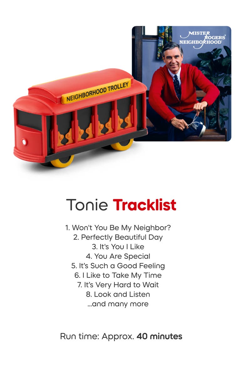Kids' Mister Rogers Neighborhood Trolley Audio Play Figurine, Alternate, color, MULTICOLOR
