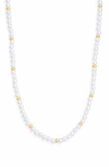Demi Fine Faux Pearl Beaded Necklace