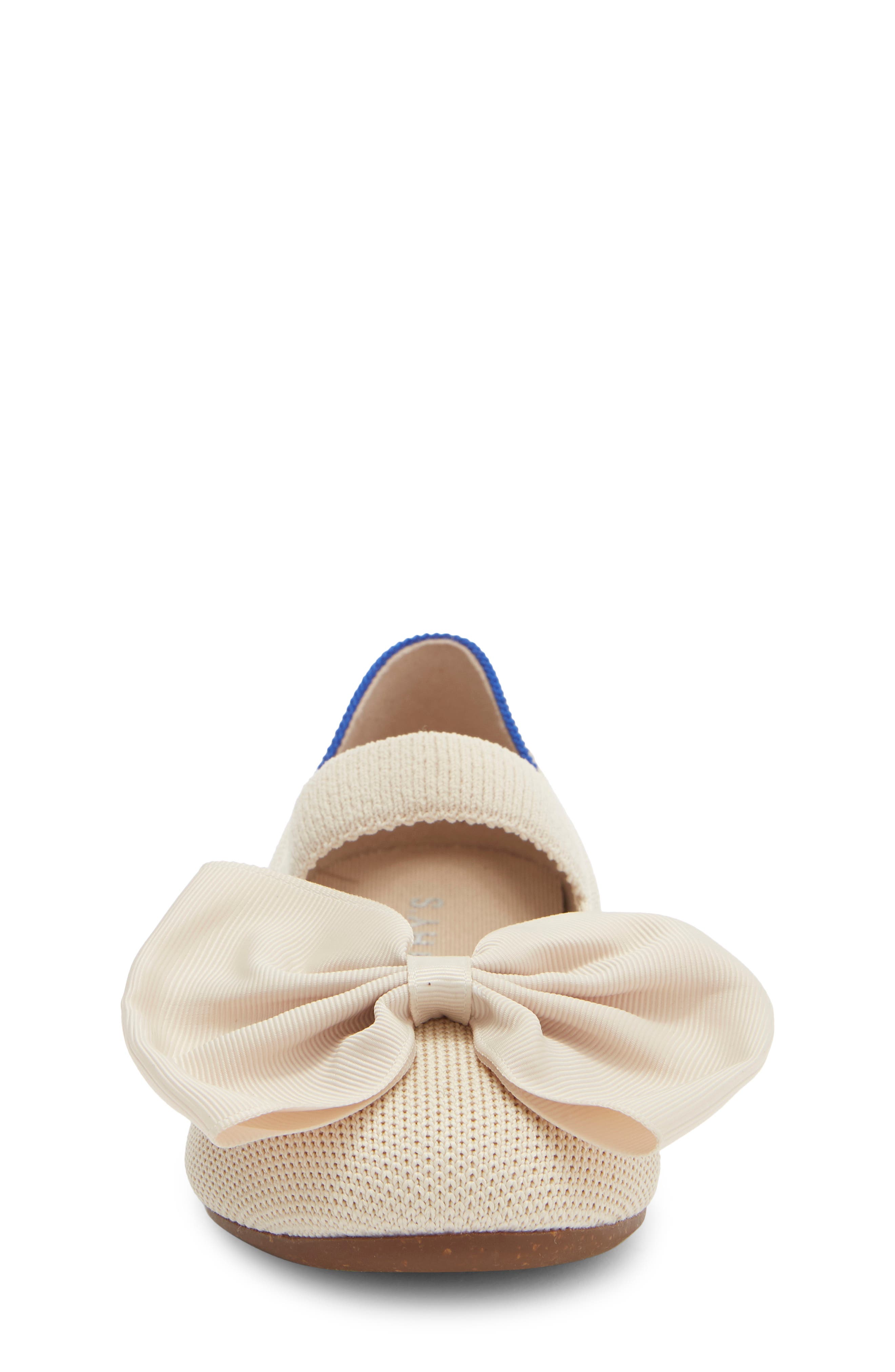Kids' The Big Bow Mary Jane Flat, Alternate, color, CONCH