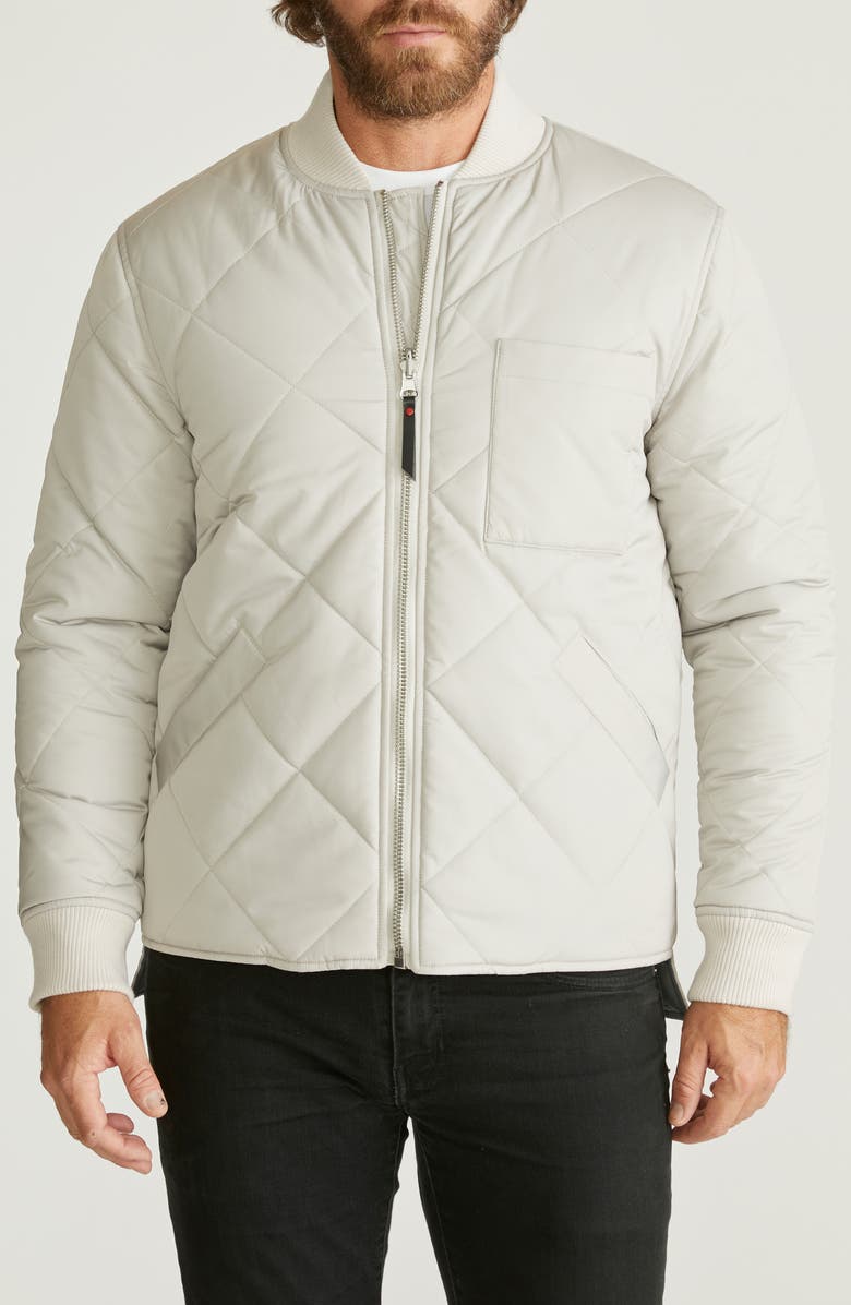 Robert Graham Reversible Quilted Bomber Jacket, Main, color,